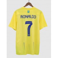 Camisa de time de futebol Al-Nassr Cristiano Ronaldo #7 Replicas 1º Equipamento 2023-24 Manga Curta